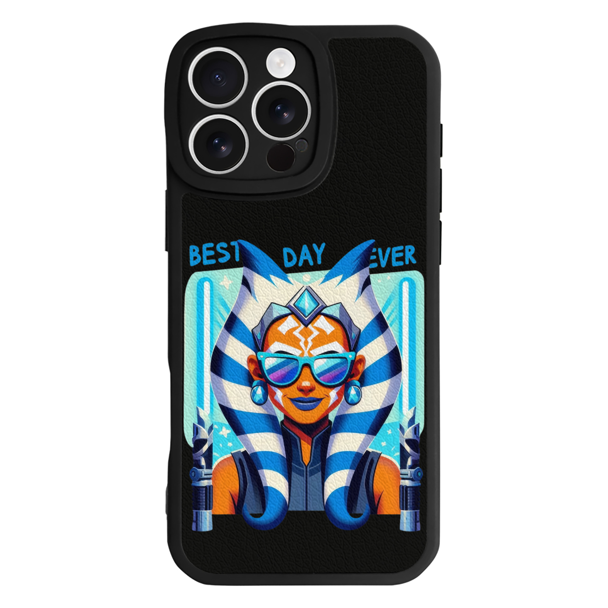 （画像用） スター・ウォーズ Star Wars 【iPhone 16シリーズ対応】シリコンスマホケース（レザー調） 材質：シリコン